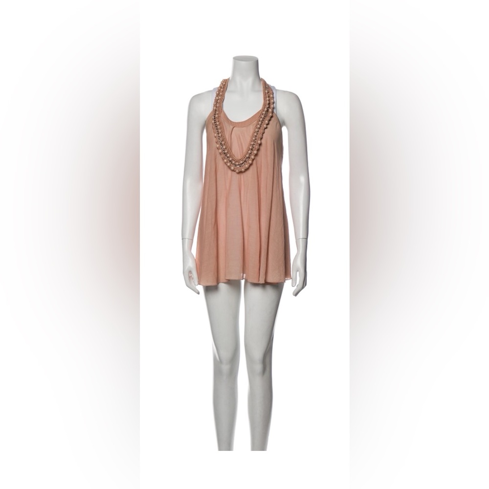 Authentic - Stella McCartney Blush Pink Tunic Mini Dres